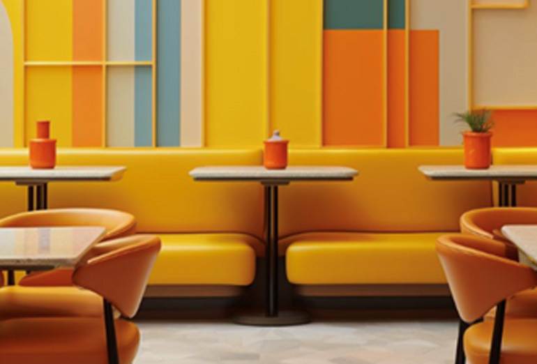 Modern commercial space designed by NickelXD Interior Design Studio in Bangalore