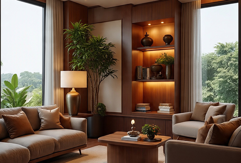 Home interior design example by top designer in Bangalore